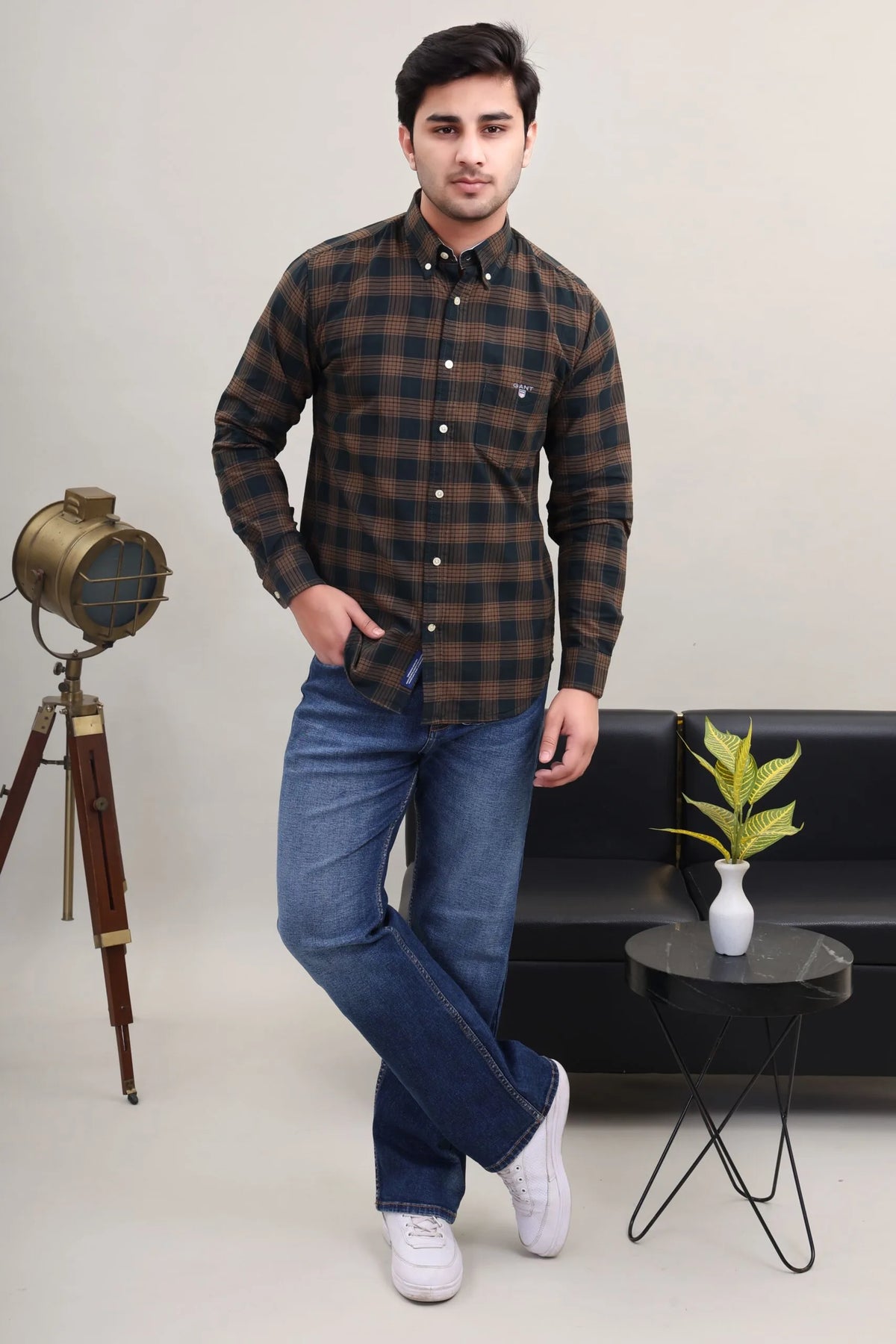 Checked Blacky Shirt