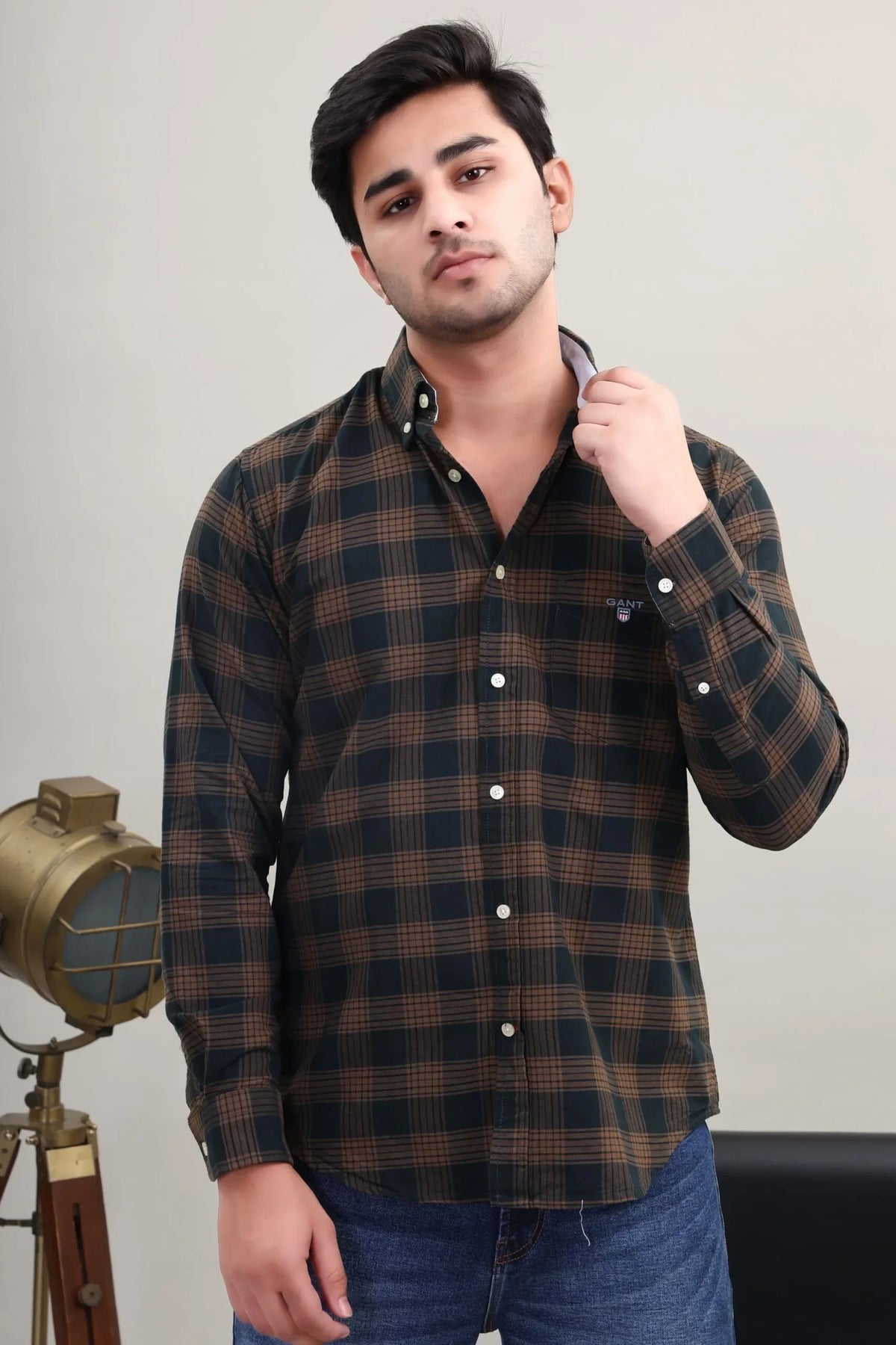 Checked Blacky Shirt