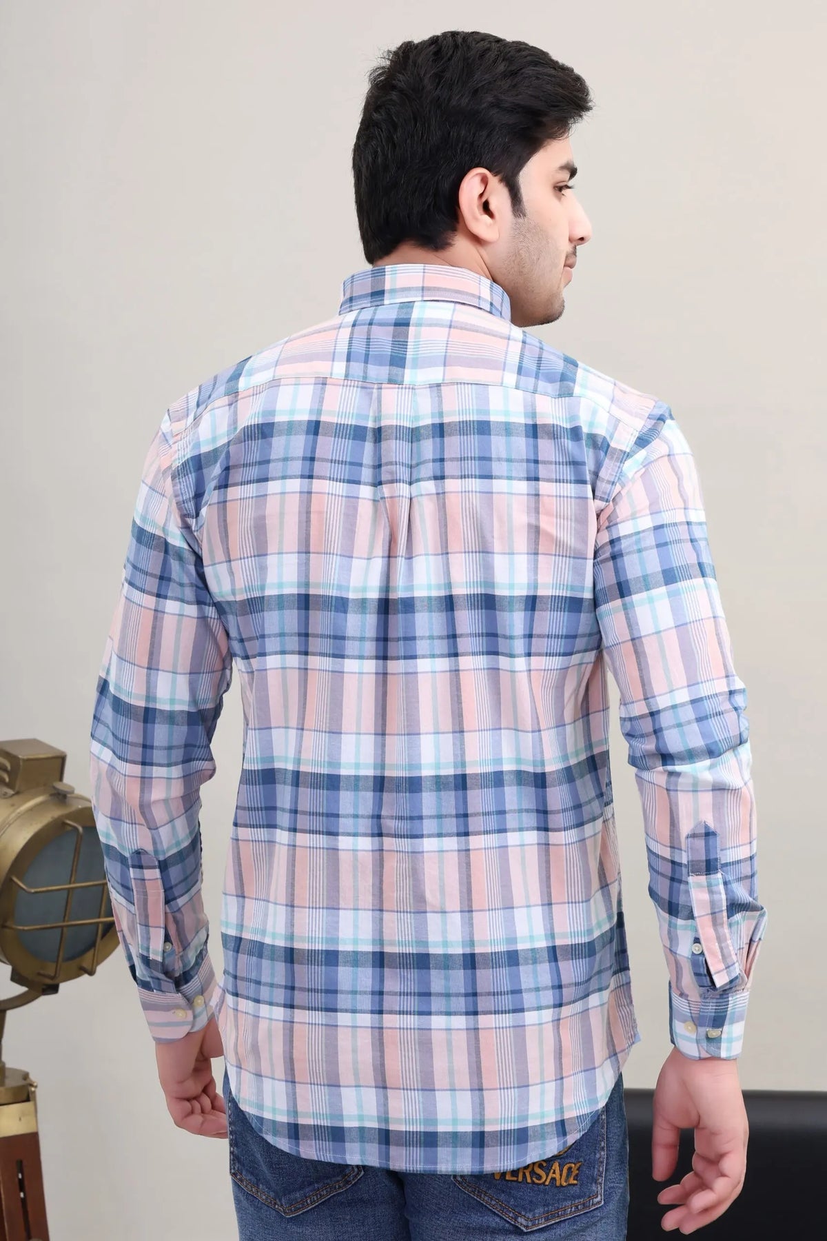 Checked Cotton Shirt