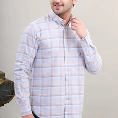 Checked line Cotton Shirt