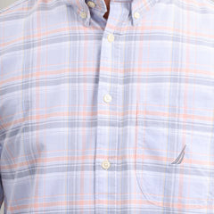 Checked line Cotton Shirt