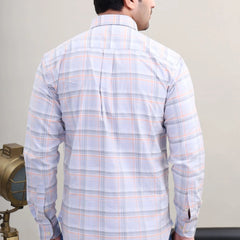 Checked line Cotton Shirt