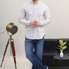 Checked whitish Shirt