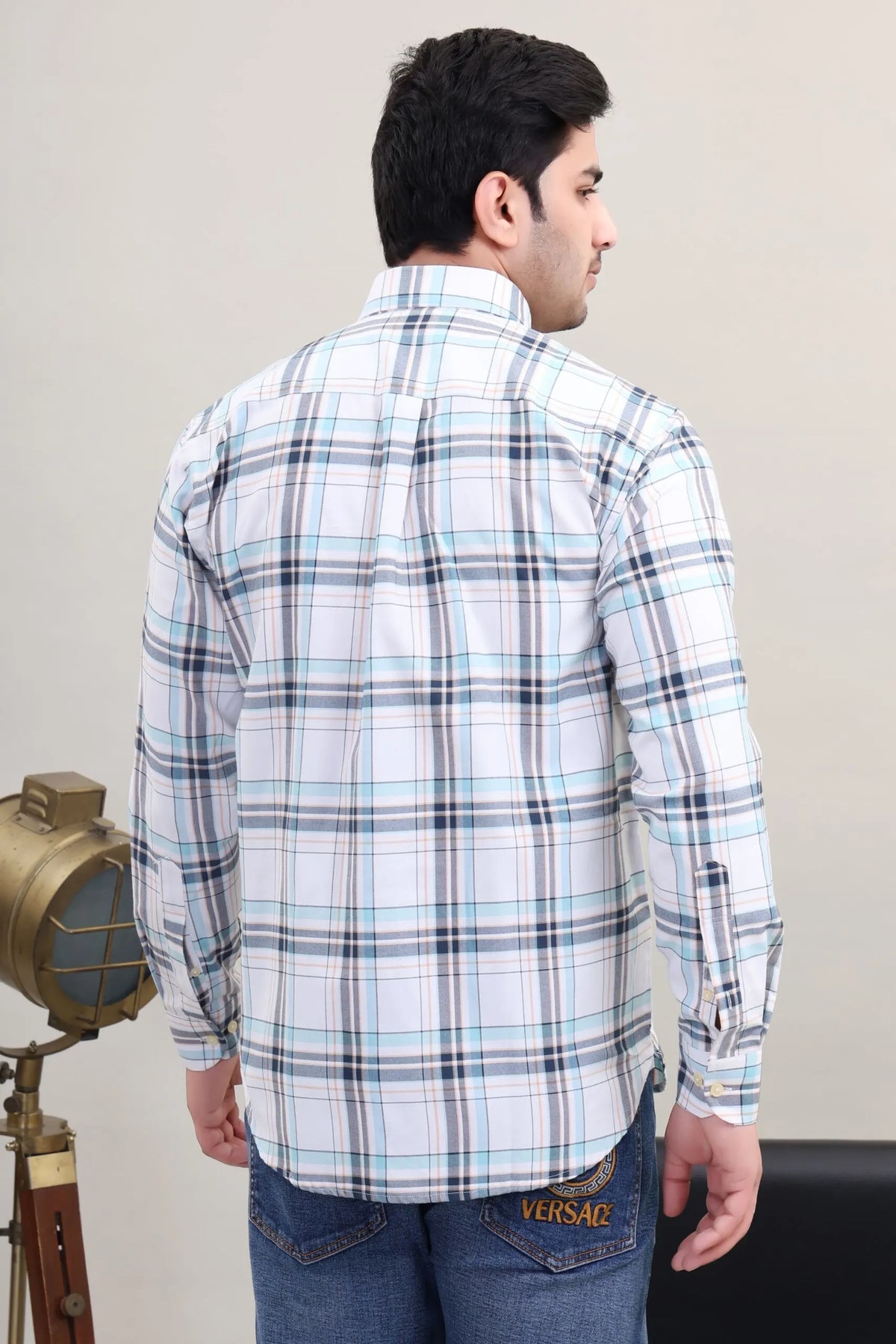 Checked Cotton Shirt