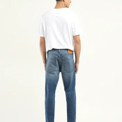 Mid Rise Blue Jeans