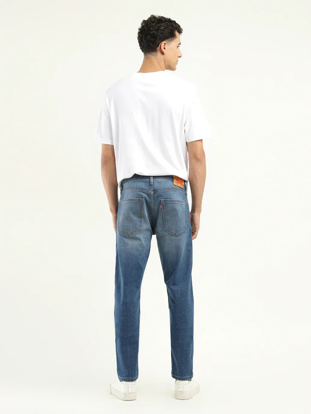 Mid Rise Blue Jeans