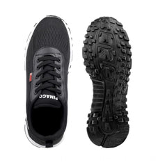 Generic Men's Casual Mesh Lace-ups Casual Shoes (Black)