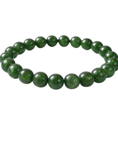 Natural Crystal 8mm Green Aventurine Bracelet (Green)