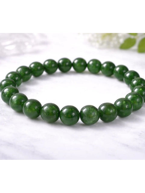 Natural Crystal 8mm Green Aventurine Bracelet (Green)