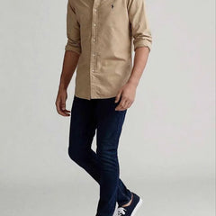 Regular Fit Brown Shirt