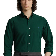 Regular Fit Green Shirt