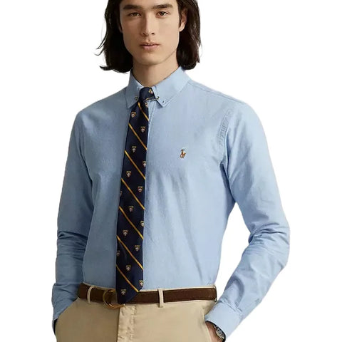 Men Sky Blue Shirt
