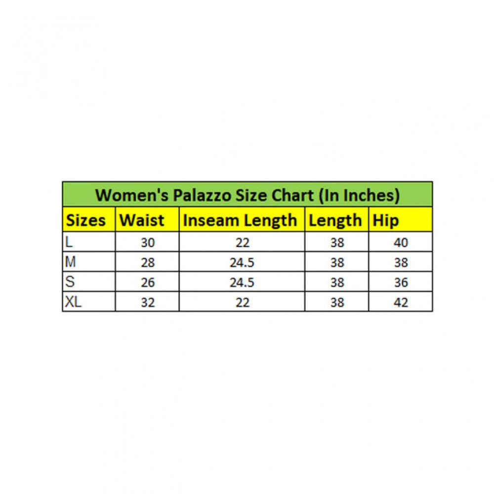 Women's Cotton Self Design Smocked Trousers (Blue)