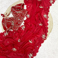 Pure Triple Tone Butter Finish Fandy Jimichu Silk