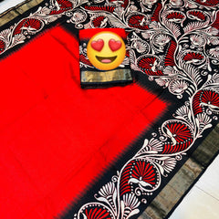 Pure Triple Tone Bishnupuri Swarnachuri Silk saree