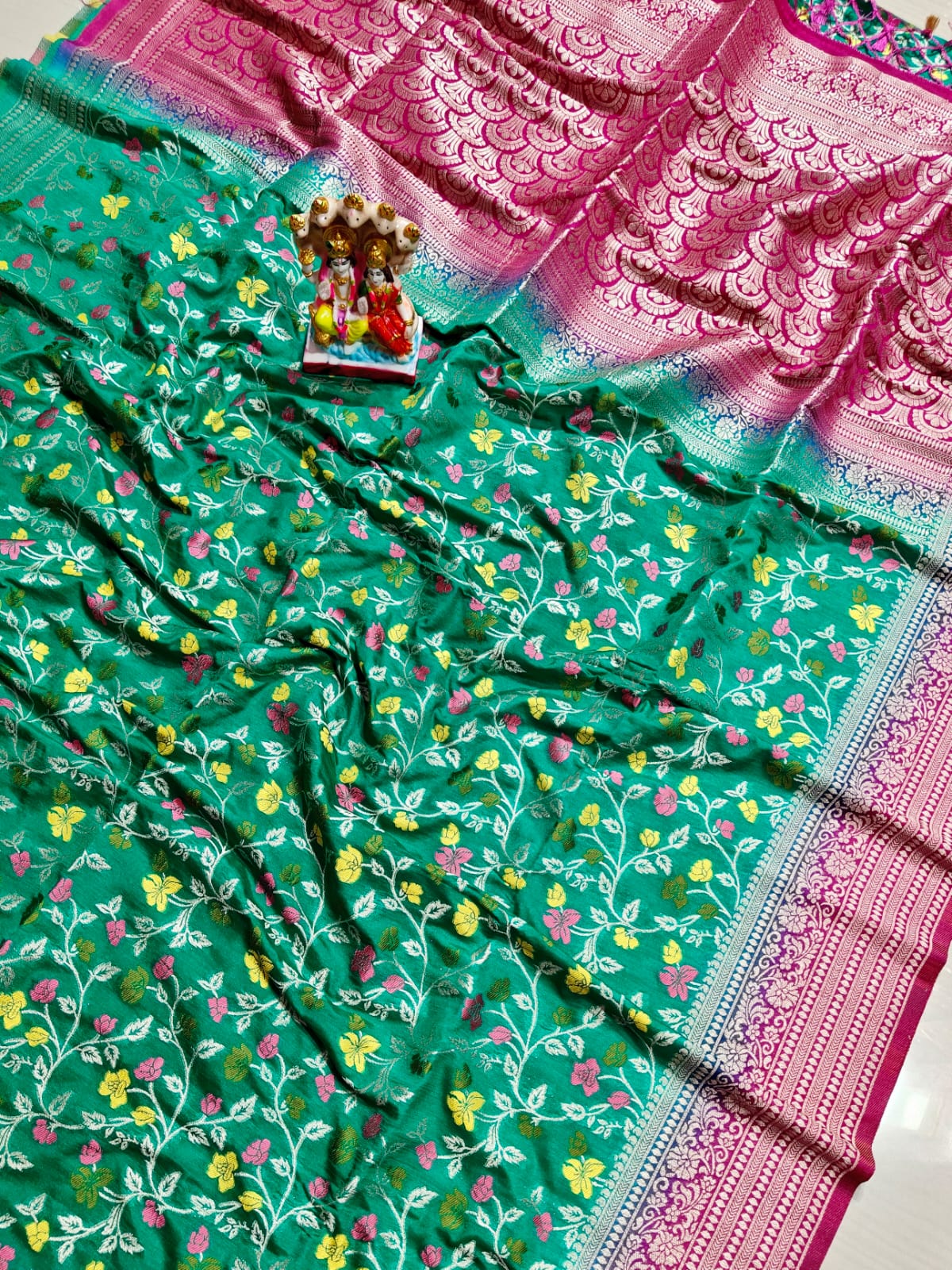 Soft Allover Meena khaddi pashmina silk