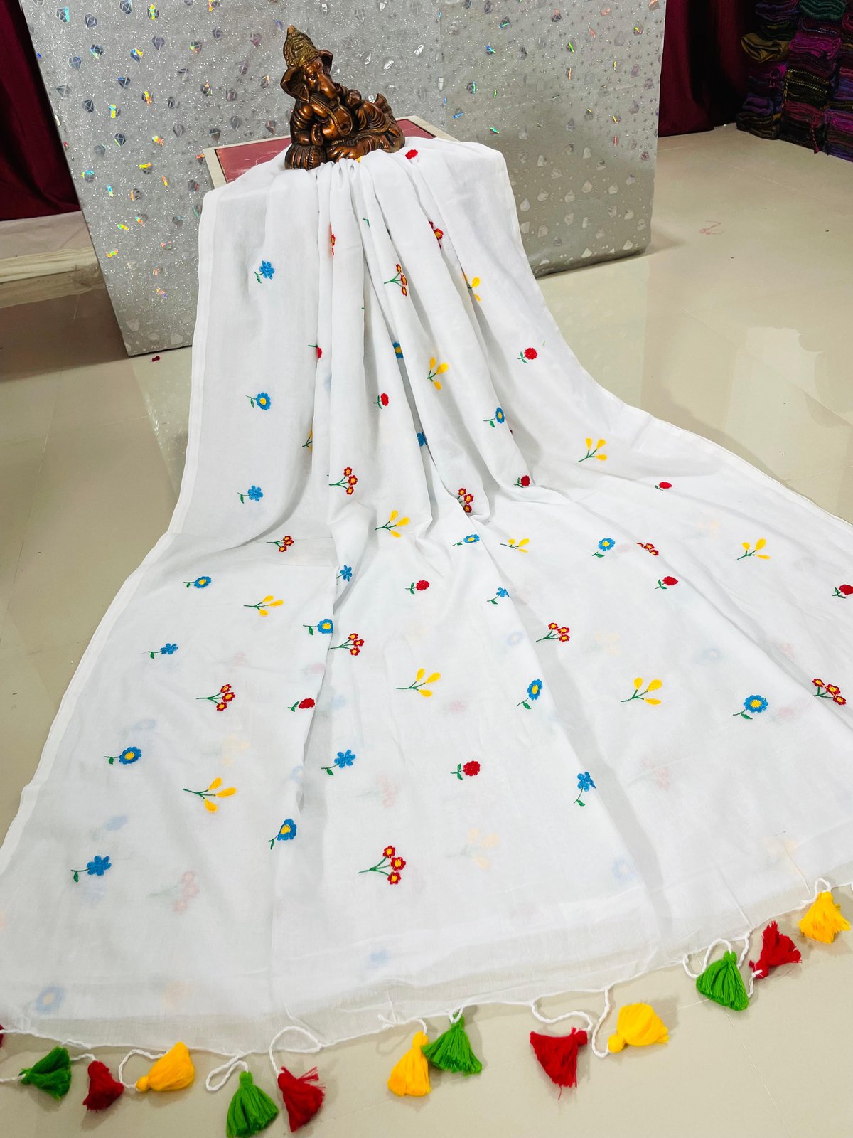 Premium Soft Mulmul Cotton Saree