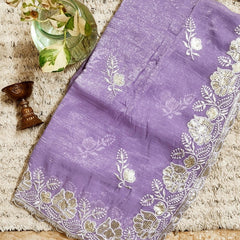 soft pure (unique upercollection) party wear karani pashmina Silk