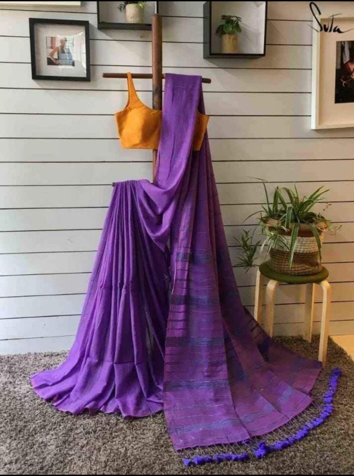 EXCLUSIVE PRIMIUM QUALITY KHESH COTTON SAREE
