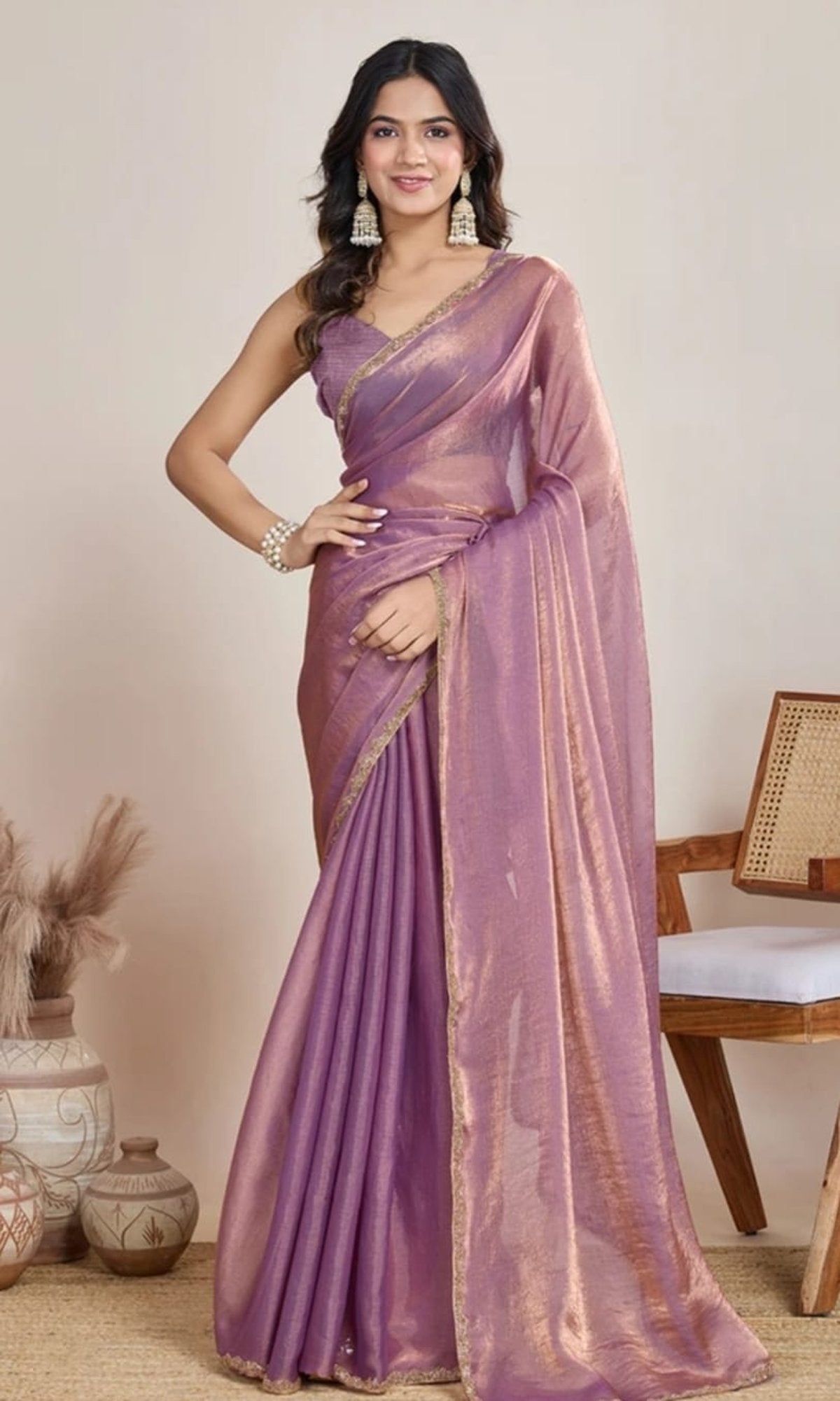 Tranding jimmy choo saree