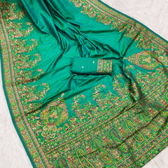 Super soft pure (unique collection) party wear karani pashmina Silk