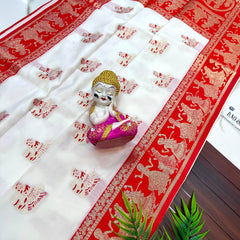 Premium Open Border Silk Saree