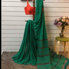 EXCLUSIVE PRIMIUM QUALITY KHESH COTTON SAREE