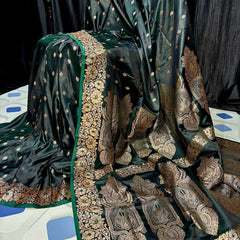 Sathan gaggi banarasi saree