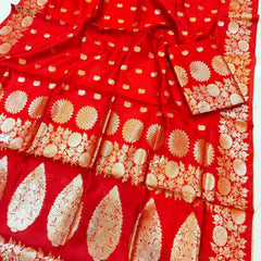 New Puja Special Bapta Silk Saree