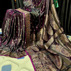 Sathan gaggi banarasi saree
