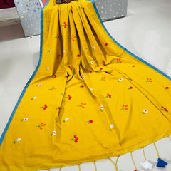 Premium Soft Mulmul Cotton Saree