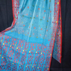 EXCLUSIVE PRIMIUM QUALITY MINA MOSLINE BENARASHI SAREE