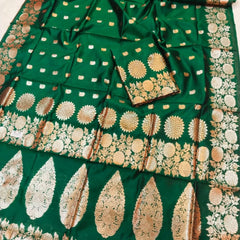New Puja Special Bapta Silk Saree