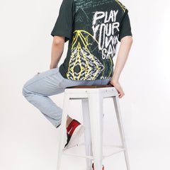 Wows Back Printed T-Shirt