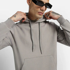 Grey Oversized Hoodie