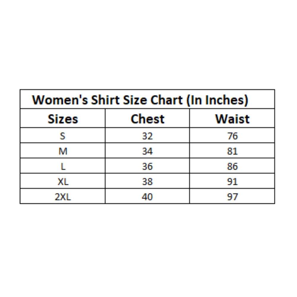 Women's Satin Printed Long Sleeves Shirt (White-Gold)