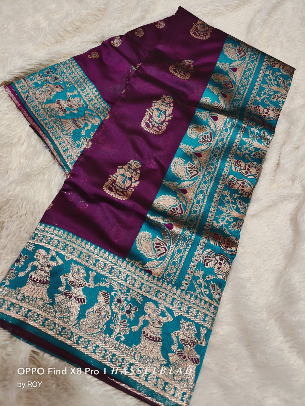 BEAUTIFUL SWARNACHURAM Very soft quality All over golden zari weaving