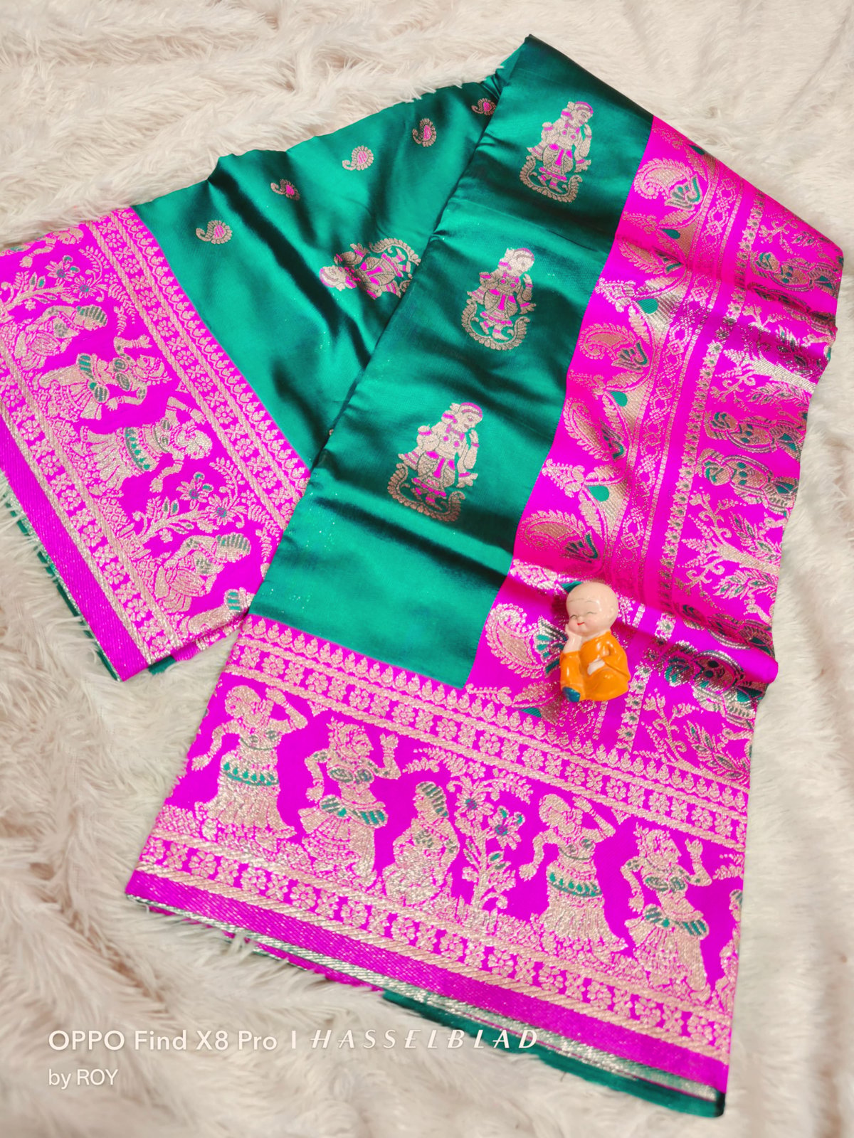 BEAUTIFUL SWARNACHURAM Very soft quality All over golden zari weaving