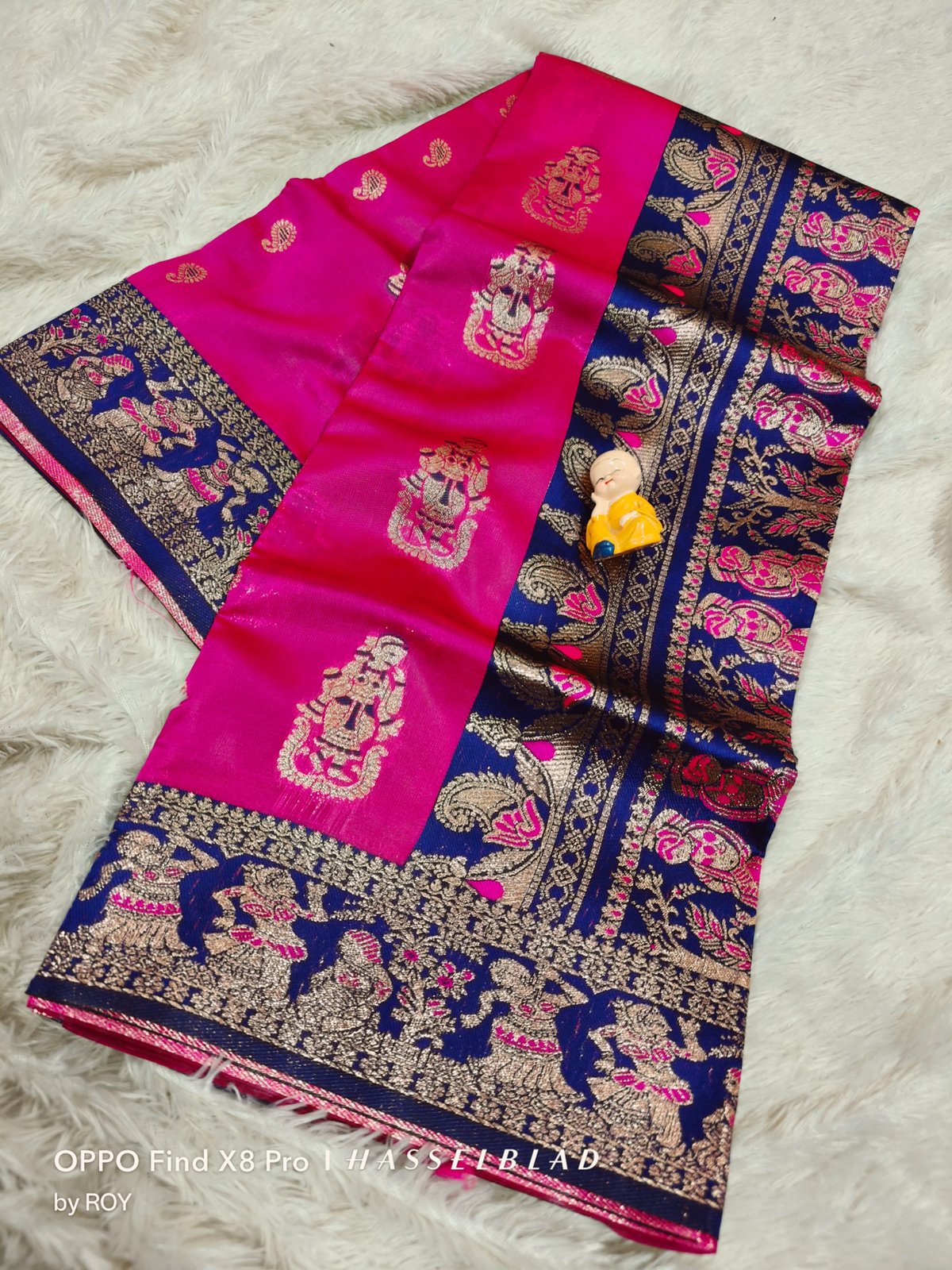BEAUTIFUL SWARNACHURAM Very soft quality All over golden zari weaving