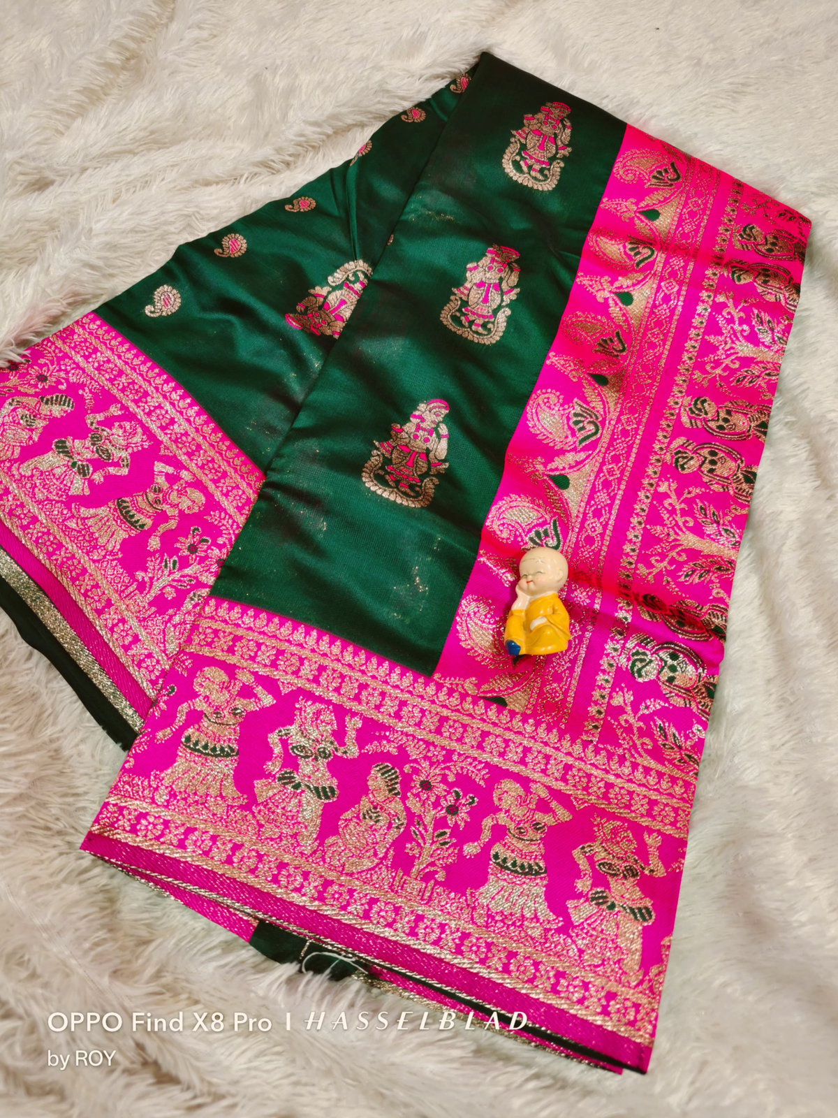 BEAUTIFUL SWARNACHURAM Very soft quality All over golden zari weaving