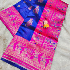 BEAUTIFUL SWARNACHURAM Very soft quality All over golden zari weaving
