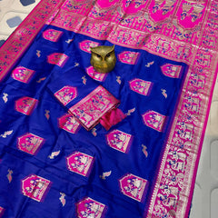 Super soft pure doulton bibaho baluchuri silk