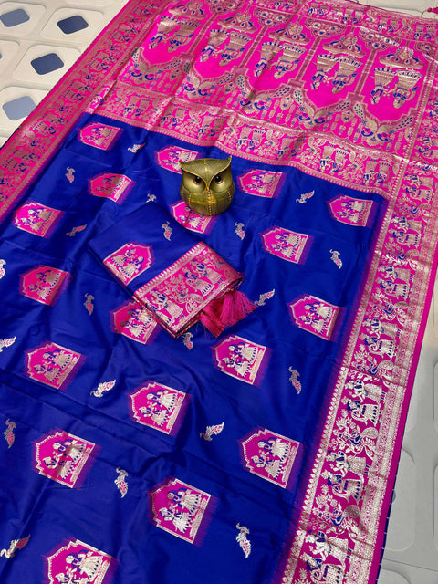 Super soft pure doulton bibaho baluchuri silk
