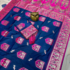 Super soft pure doulton bibaho baluchuri silk