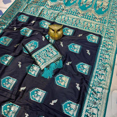 Super soft pure doulton bibaho baluchuri silk