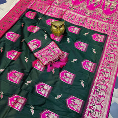 Super soft pure doulton bibaho baluchuri silk