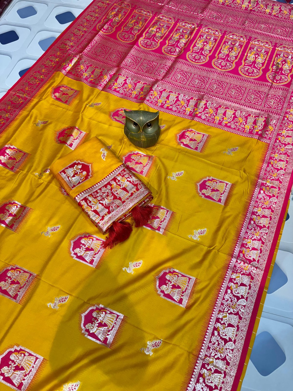 Super soft pure doulton bibaho baluchuri silk