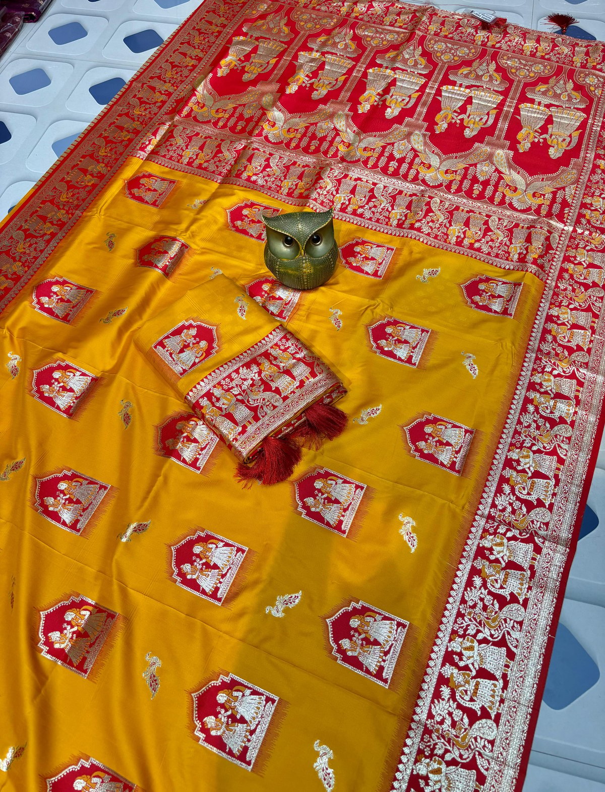 Super soft pure doulton bibaho baluchuri silk