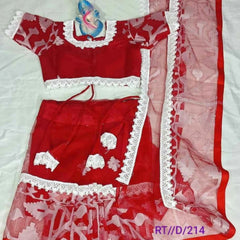 Mosline baby lehenga