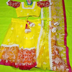 Mosline baby lehenga